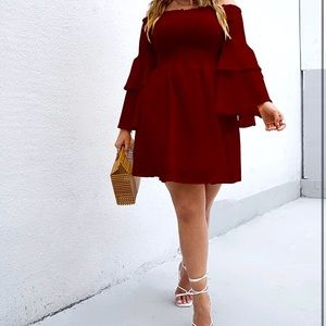 Off the shoulder dress
